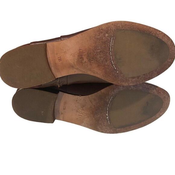 COLE HAAN "Allen Bootie" Women's Ankle Boot, 7B, Color Chestnut Brown, Leather - Picture 9 of 9